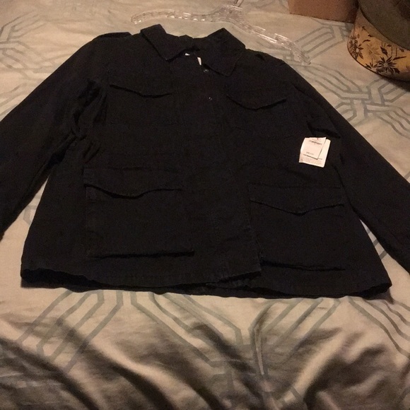 Gap S NWT BLACK utility jacket. Pic for reference. - Picture 3 of 7
